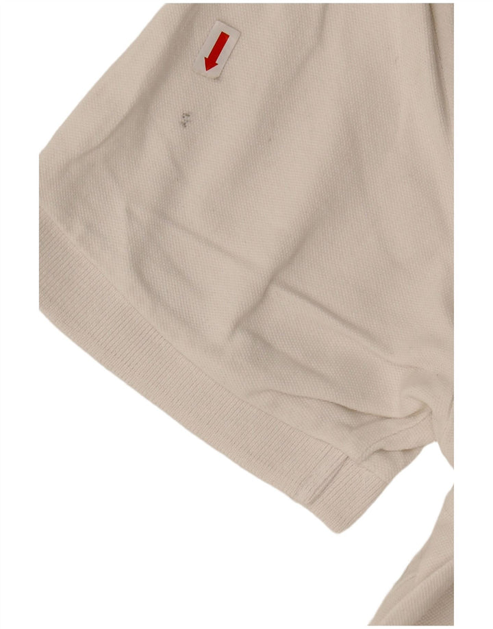 Camisa polo masculina KAPPA grande algodão branco