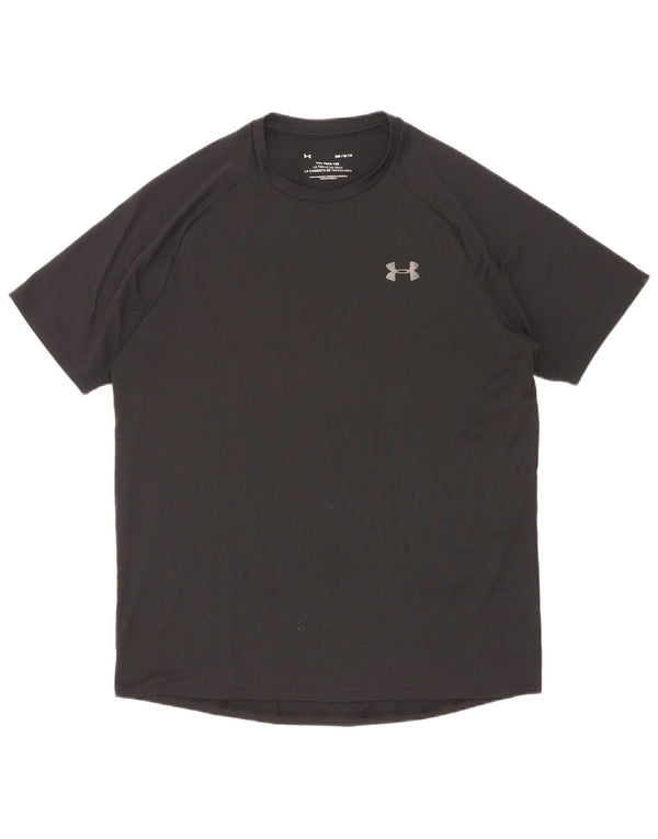 Under Armour Mens T-Shirt Top Medium Black