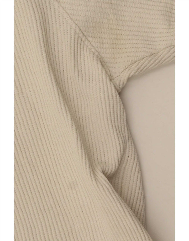 Camiseta masculina Zara Top pequeno algodão branco