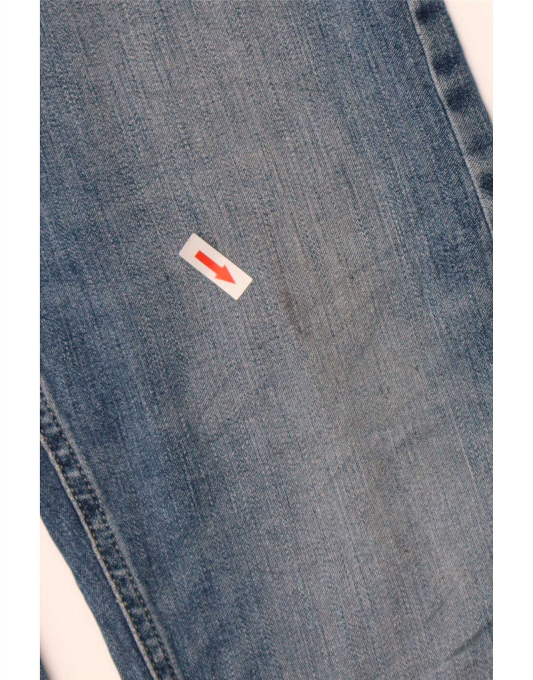 Marks & Spencer Masculino Slim Jeans W34 L33 Azul Algodão