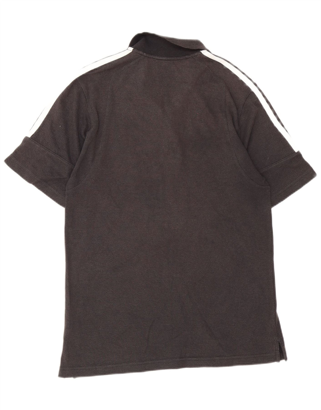 Camisa polo masculina Adidas grande algodão cinza