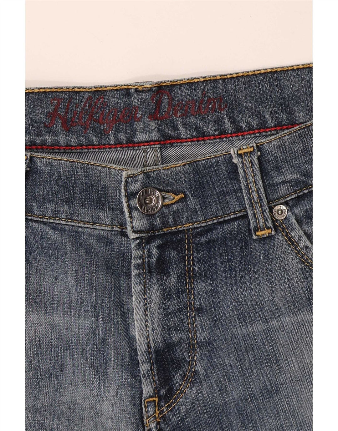 Shorts jeans feminino Tommy Hilfiger W34 grande azul