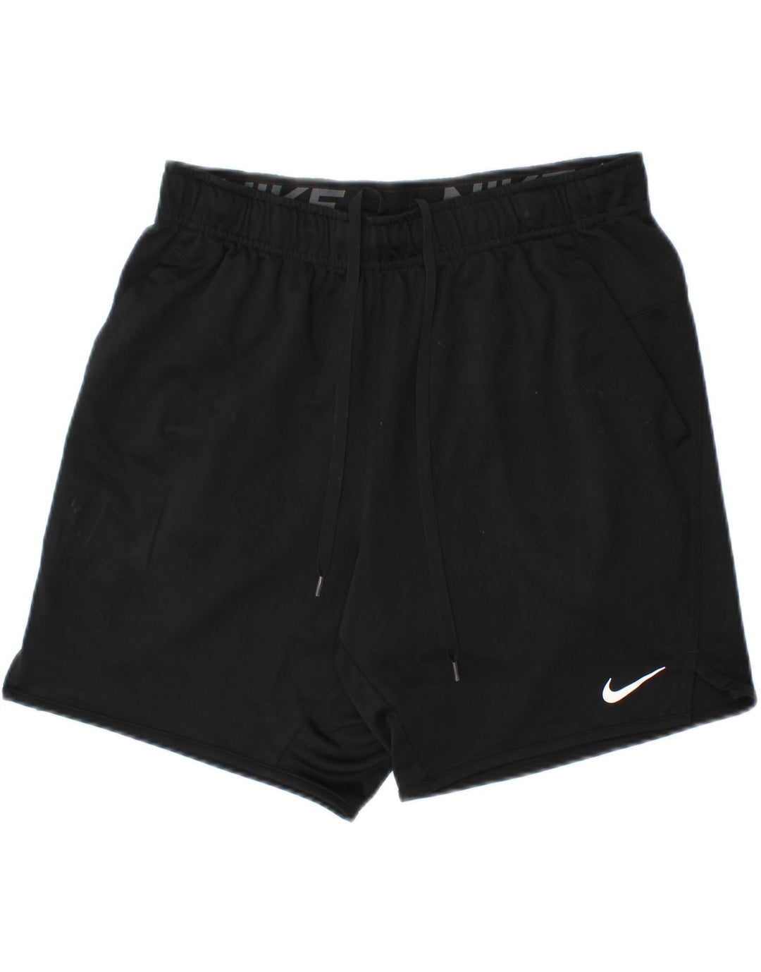 Nike Mens Dri Fit Sport Shorts Médio Preto Poliéster