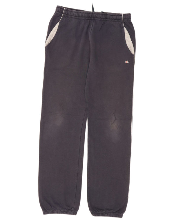 CHAMPION Calça de treino masculina Joggers médio azul marinho colorblock