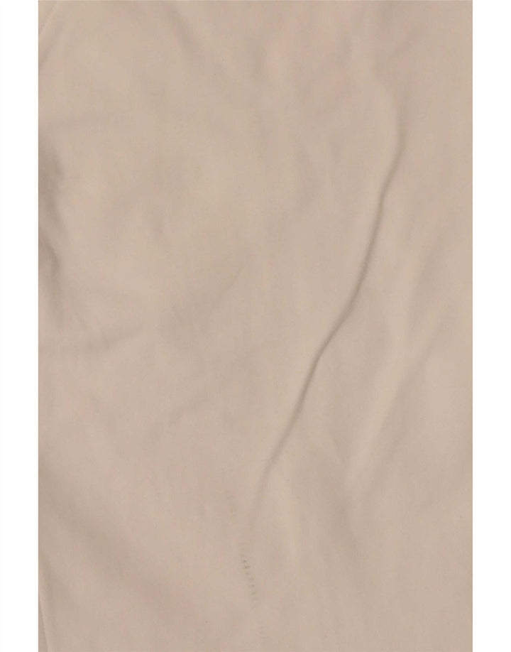 Fila Womens Tracksuit Top Jacket UK 10 Pequeno Algodão Listrado Branco