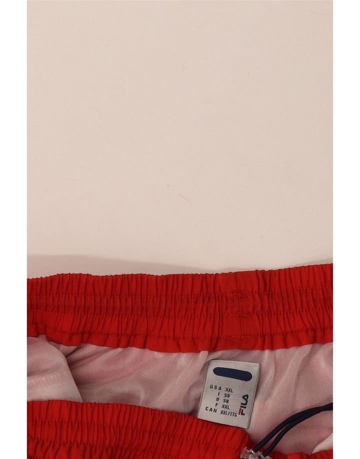 Shorts de natação masculino Fila IT 58 2XL vermelho