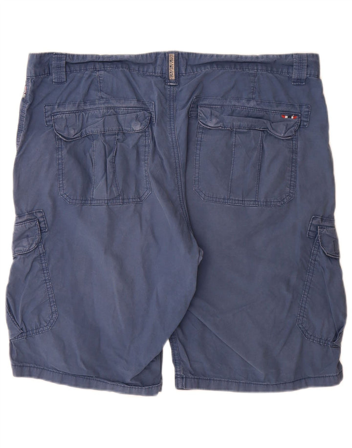 Shorts cargo masculino Napapijri W38 XL azul marinho