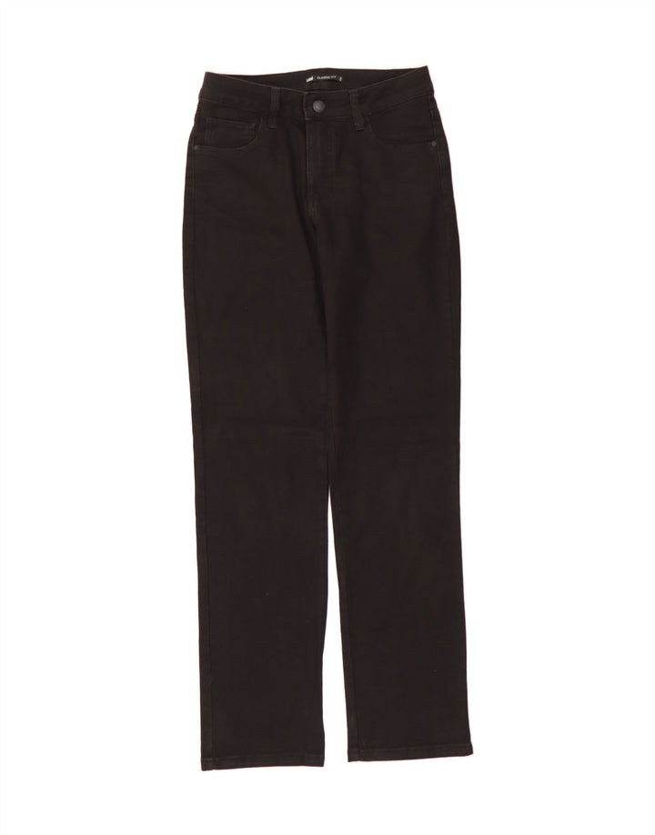 LEE Womens Classic Fit Tapered Jeans US 6 Medium W28 L32 Black Cotton Vintage Lee and Second-Hand Lee from Messina Hembry 