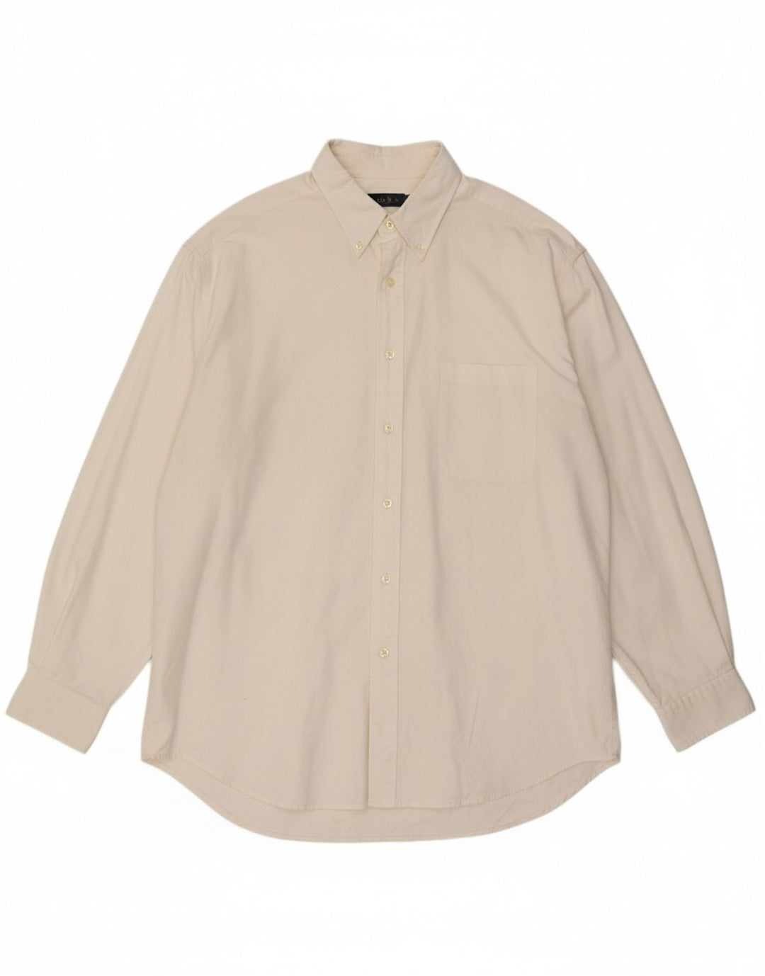 Camisa masculina EDDIE BAUER XL algodão branco