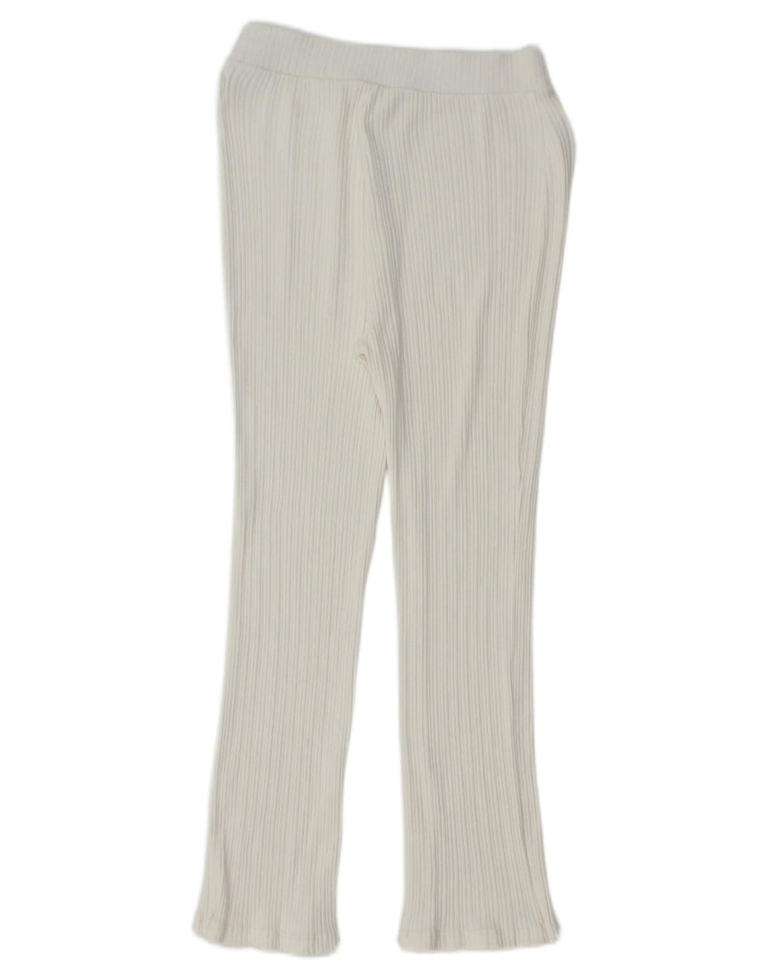 Zara Womens Trafaluc Leggings UK 8 Pequeno Branco