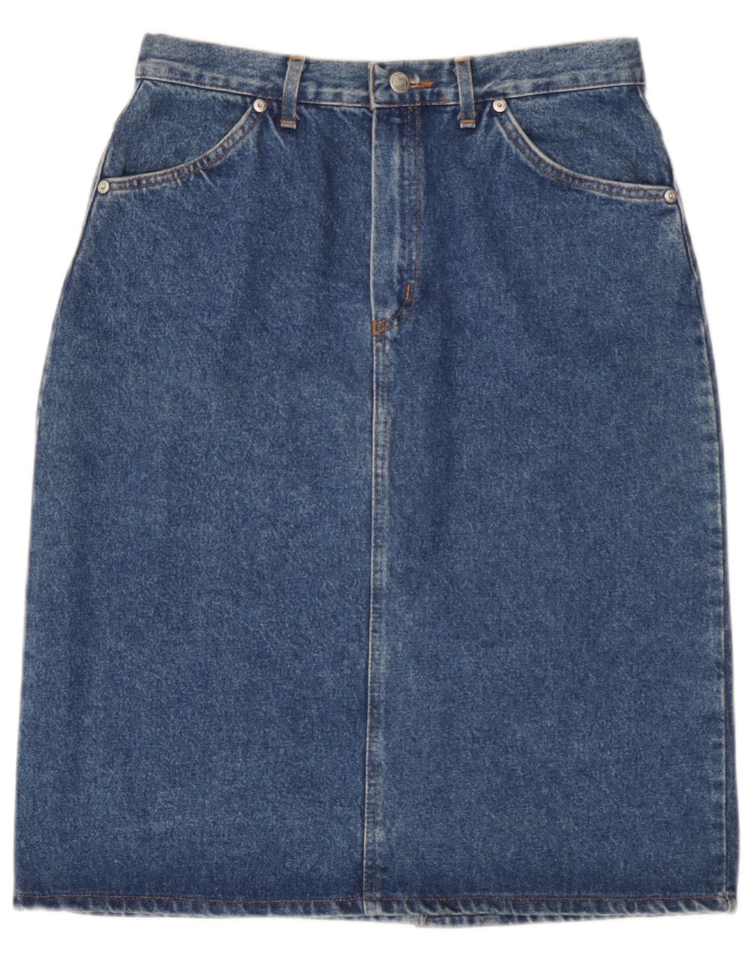 Saia jeans feminina Rifle W32 grande algodão azul
