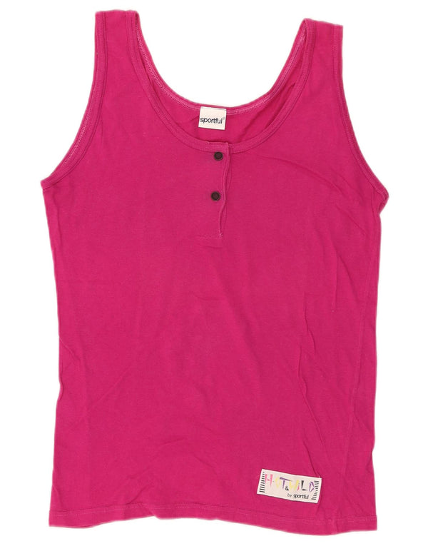 Colete feminino Sportful UK 12 rosa médio