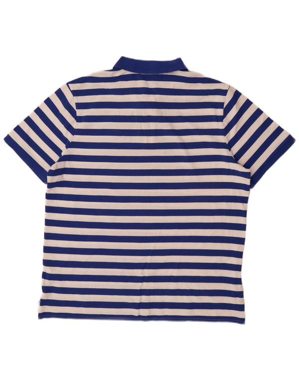 Camisa polo masculina Nike XL azul algodão