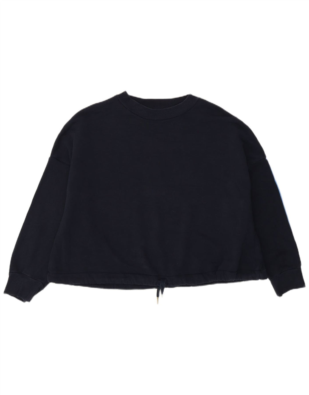 Suéter de moletom oversized feminino Marks & Spencer Reino Unido 14 médio azul marinho