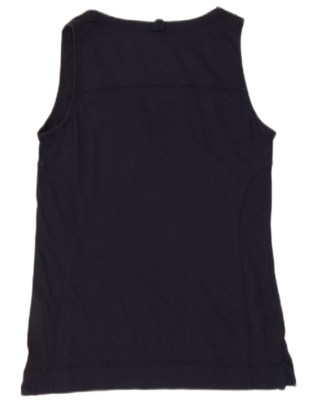 Colete feminino Champion Easy Fit Top UK 12 algodão azul marinho médio