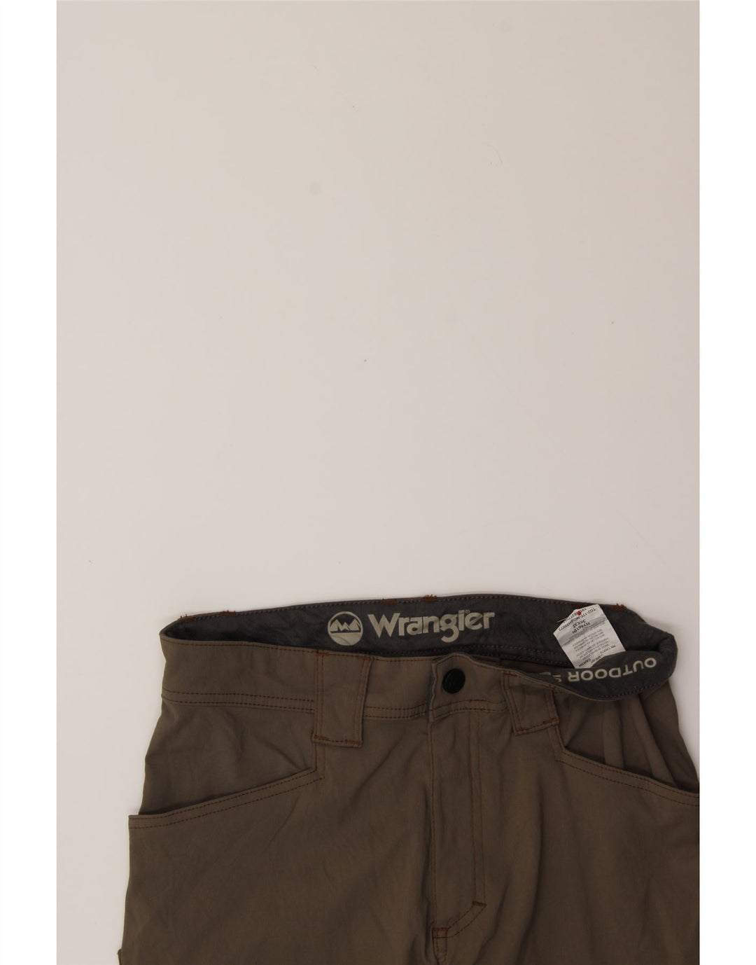 WRANGLER Womens Straight Casual Trousers W30 L32  Brown Nylon Vintage Wrangler and Second-Hand Wrangler from Messina Hembry 
