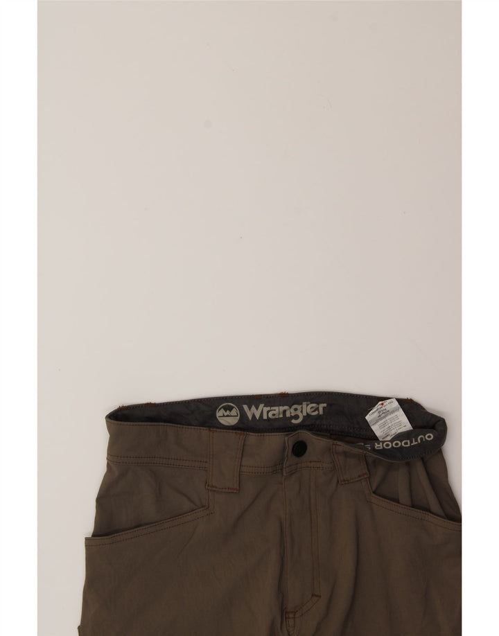 WRANGLER Womens Straight Casual Trousers W30 L32  Brown Nylon Vintage Wrangler and Second-Hand Wrangler from Messina Hembry 