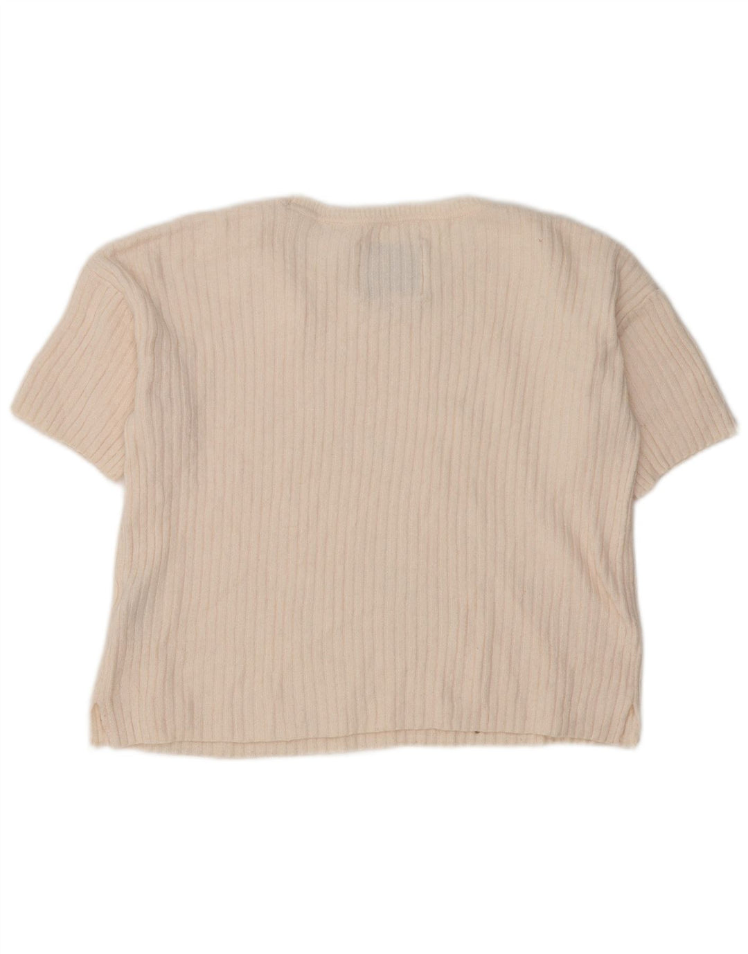 Blusa feminina Jack Wills UK 10 pequena poliéster branco