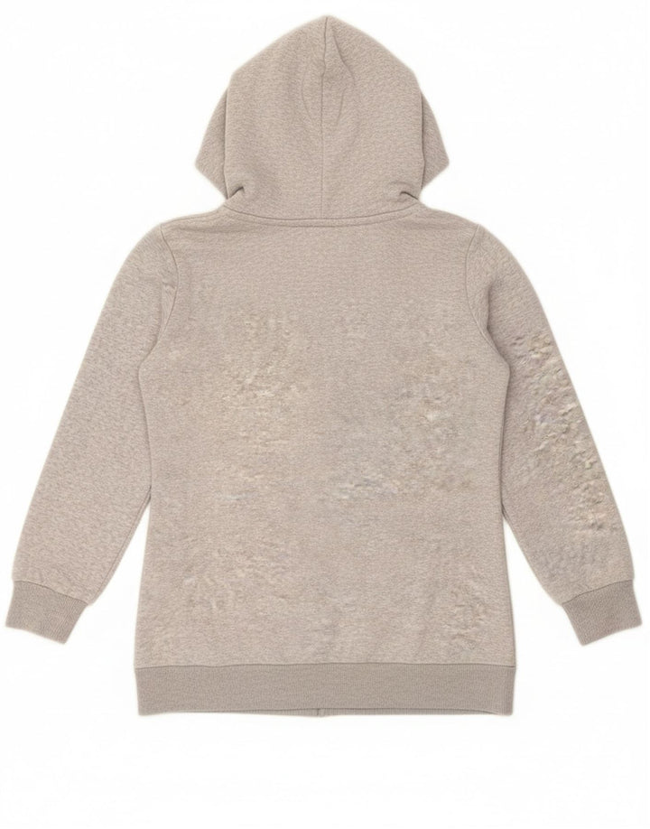 Vestido com capuz feminino ADIDAS EU 36 pequeno algodão cinza
