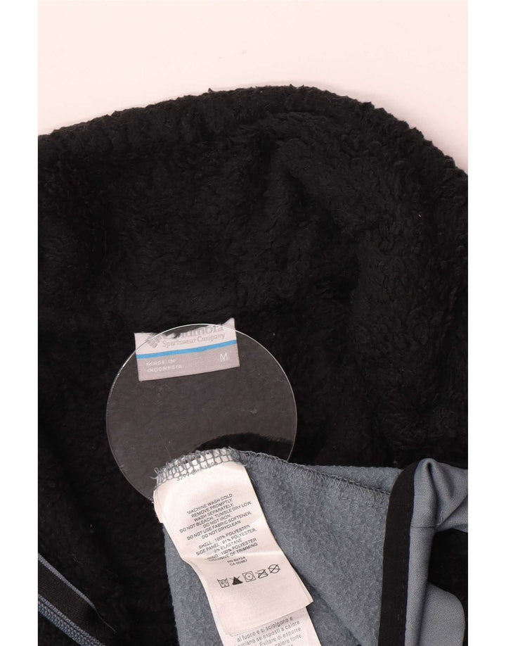 Jaqueta de lã feminina Columbia UK 14 poliéster colorblock preto médio
