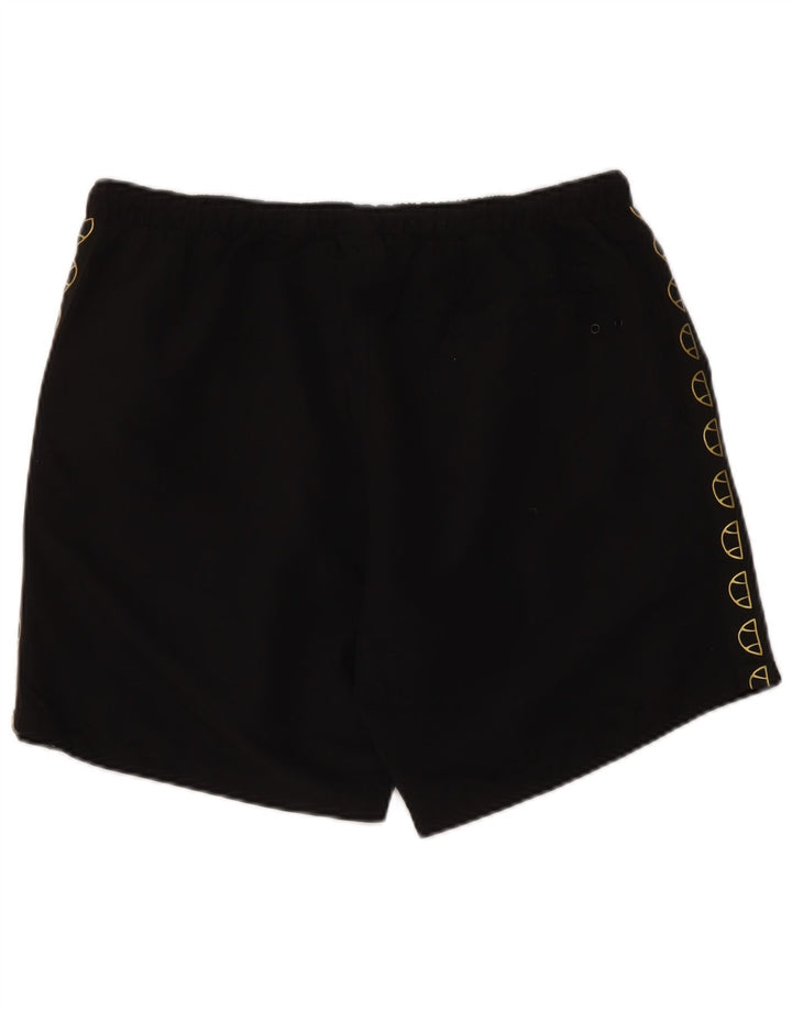 Ellesse Mens Graphic Natação Shorts Grande Poliéster Preto