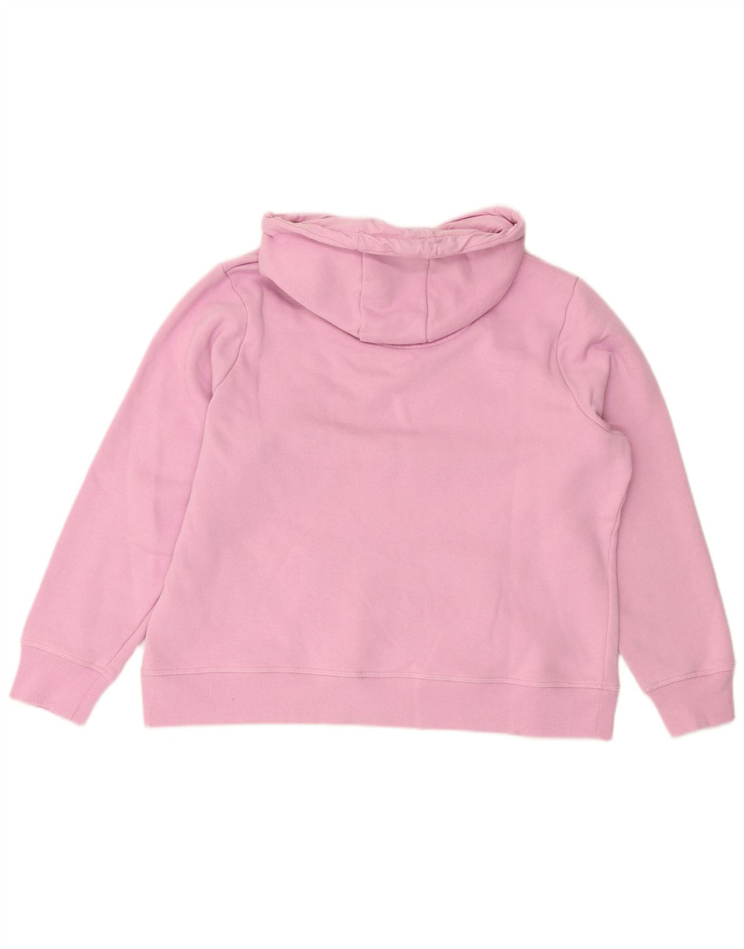 CREW CLOTHING Suéter feminino com capuz e corte UK 18 XL algodão rosa
