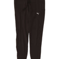 Calça de treino feminina PUMA Joggers UK 18 XL preto poliéster
