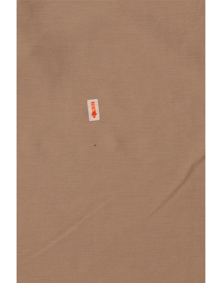 Camisa polo masculina Lee XL bege poliéster