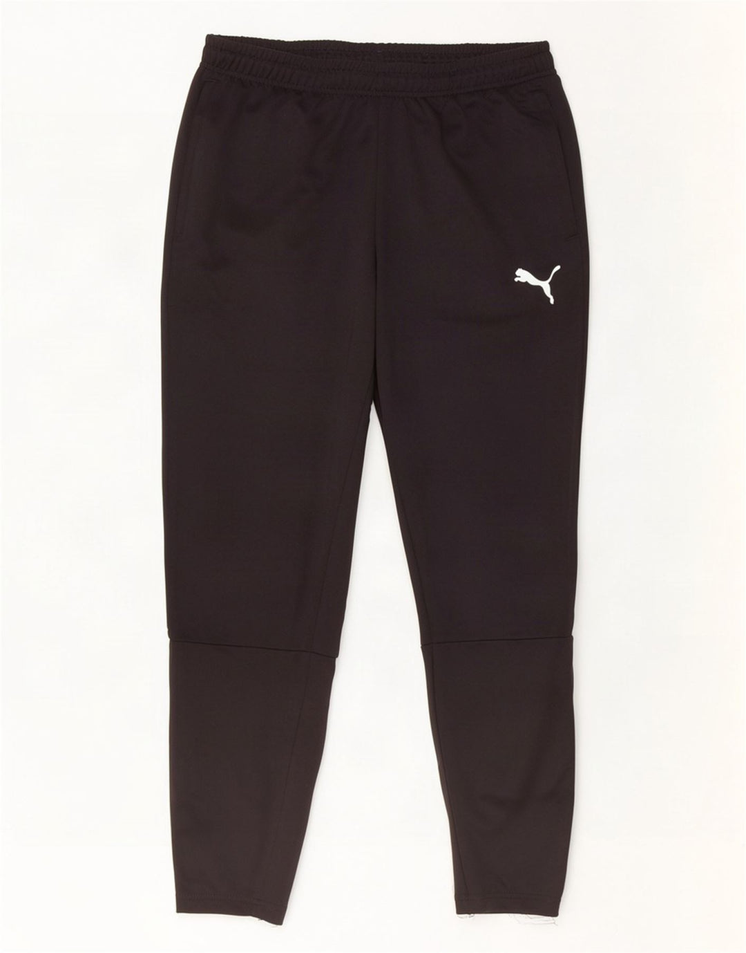 Calça de treino masculina Puma grande poliéster colorblock preto