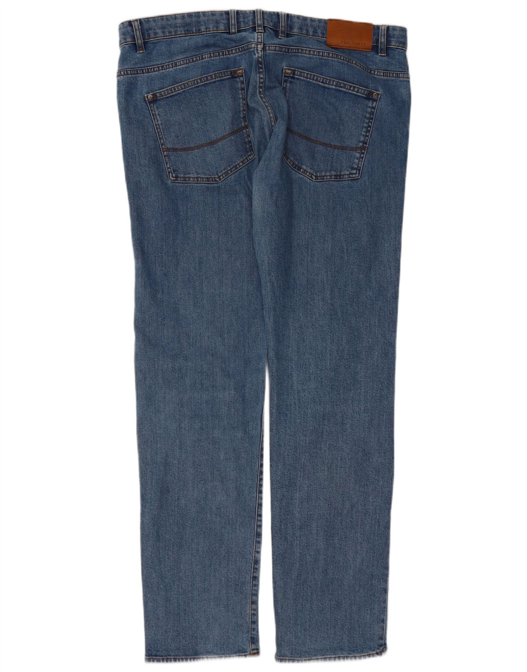 Calça jeans reta masculina TED BAKER W38 L32 algodão azul