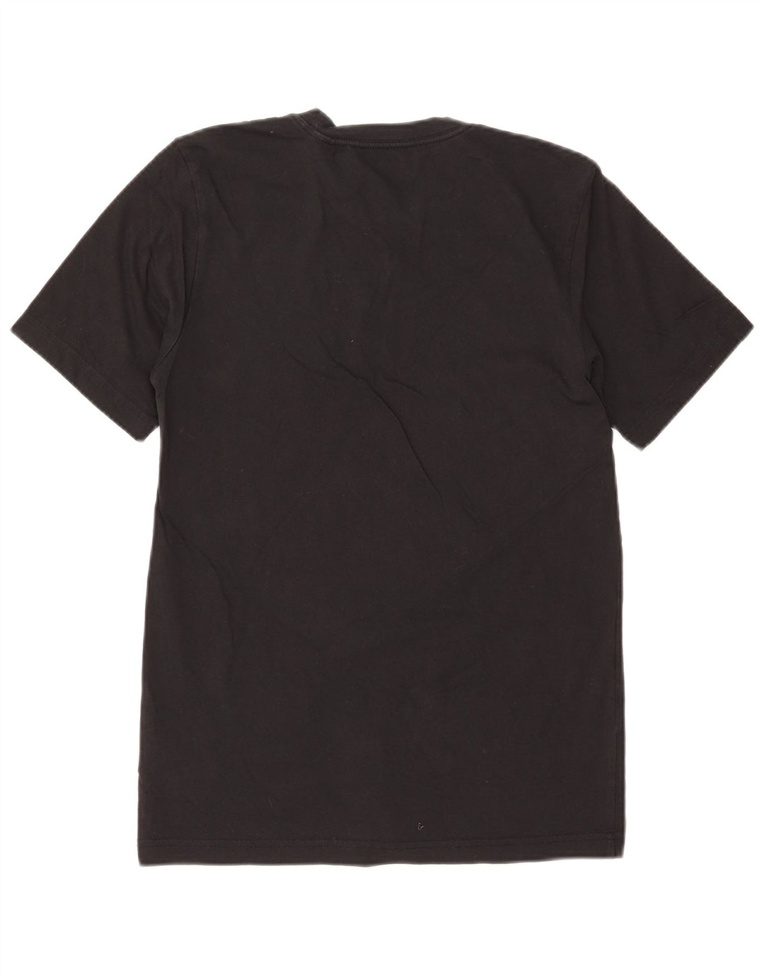 ADIDAS Mens Graphic T-Shirt Top Pequeno Algodão Preto