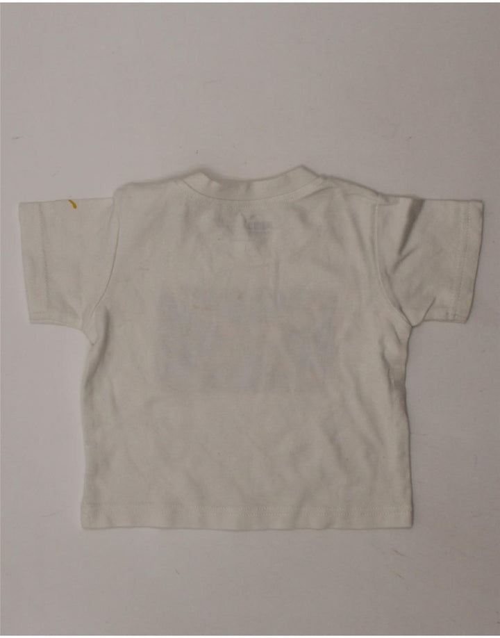 PUMA Baby Boys Graphic T-Shirt Top 9-12 Months White Cotton Vintage Puma and Second-Hand Puma from Messina Hembry 