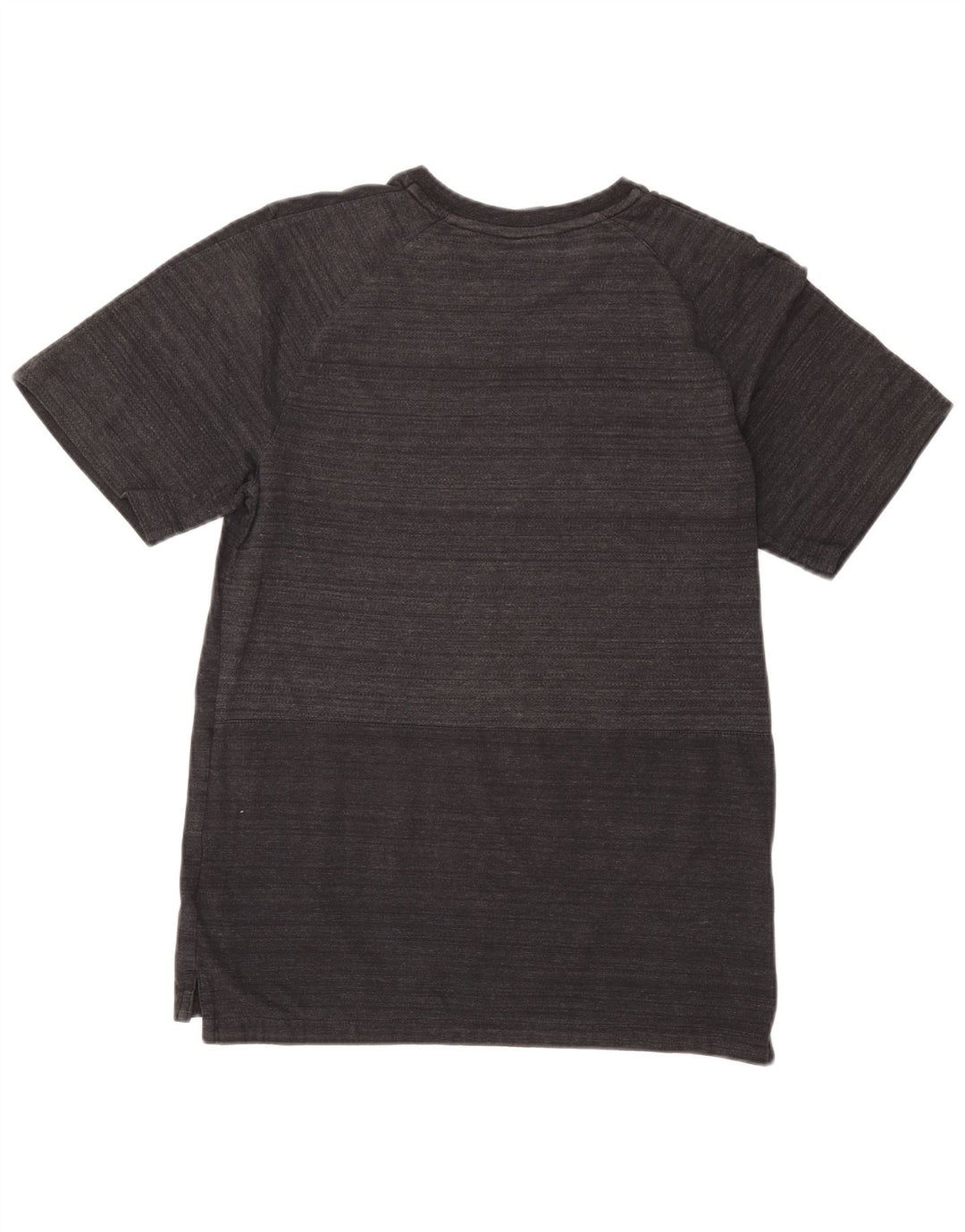 Camiseta masculina Nike Top pequeno algodão listrado cinza