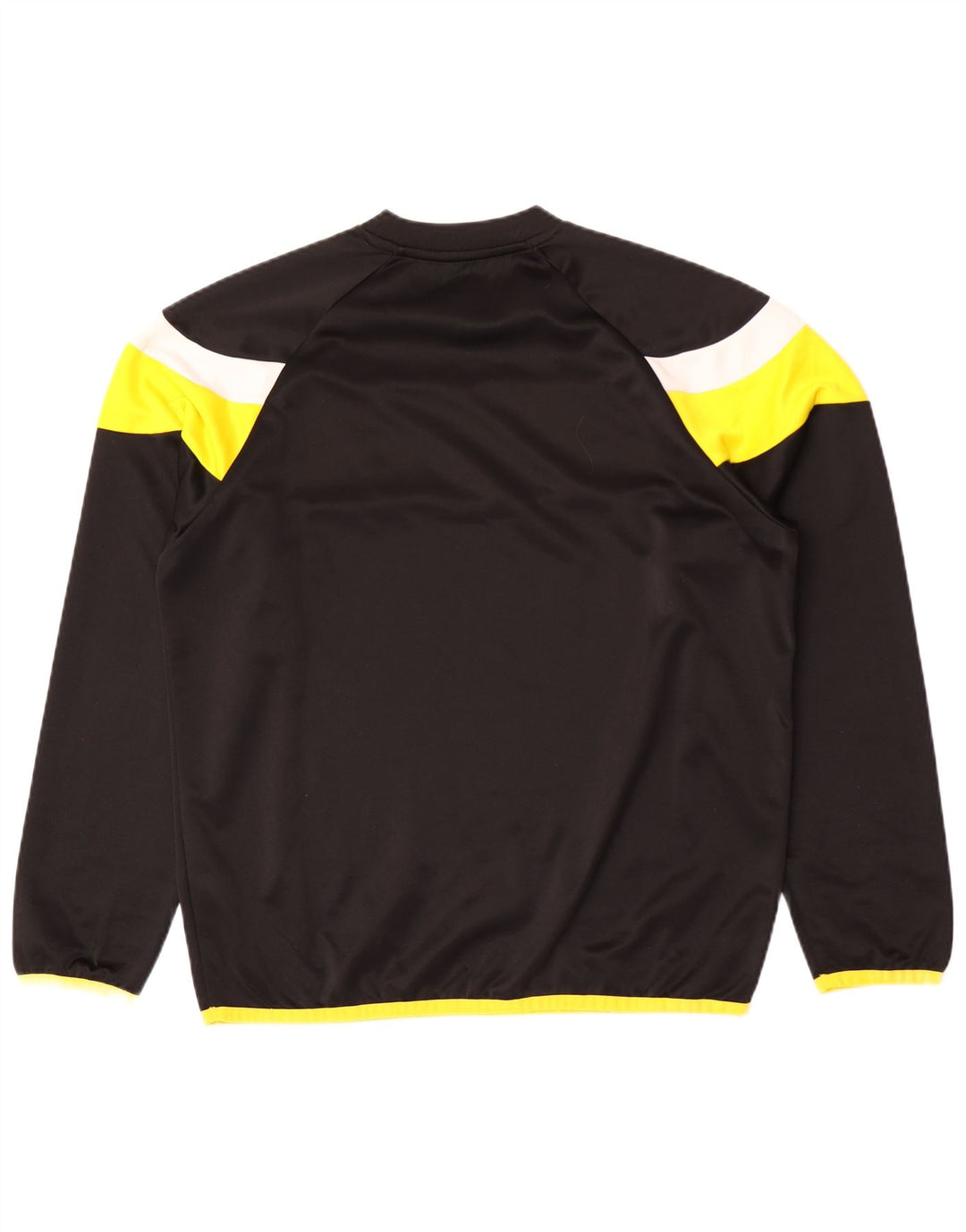 Puma Mens Top Manga Longa Grande Poliéster Colorblock Preto