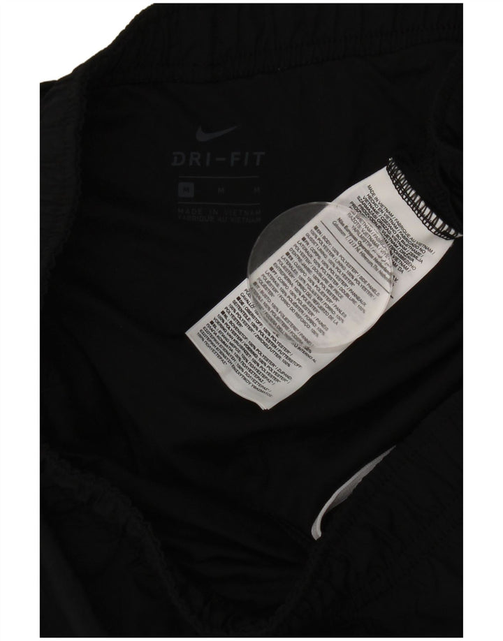 Shorts esportivos femininos Nike UK 14 médio preto poliéster esportivo