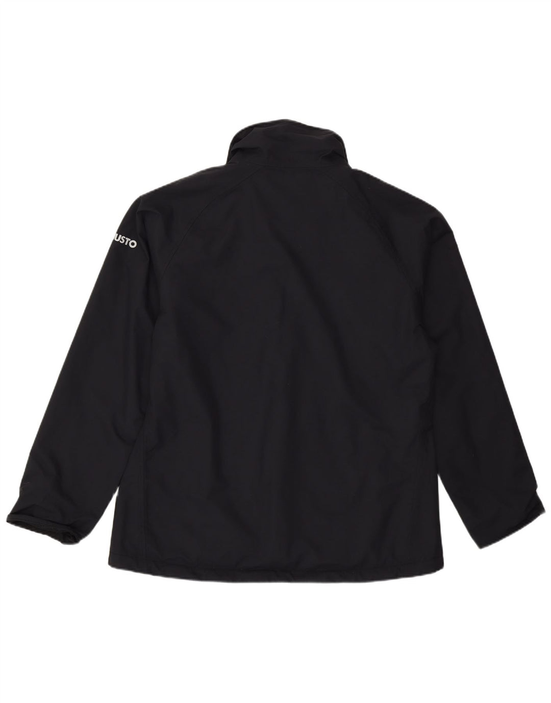 Jaqueta de chuva feminina Musto UK 16 grande poliamida preta