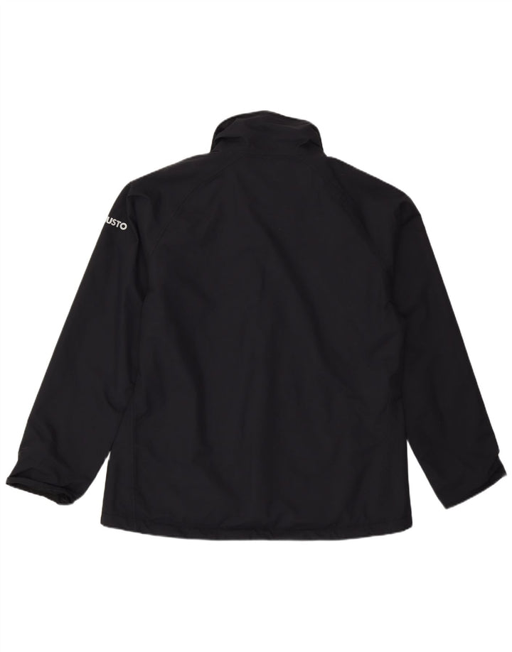 Jaqueta de chuva feminina Musto UK 16 grande poliamida preta