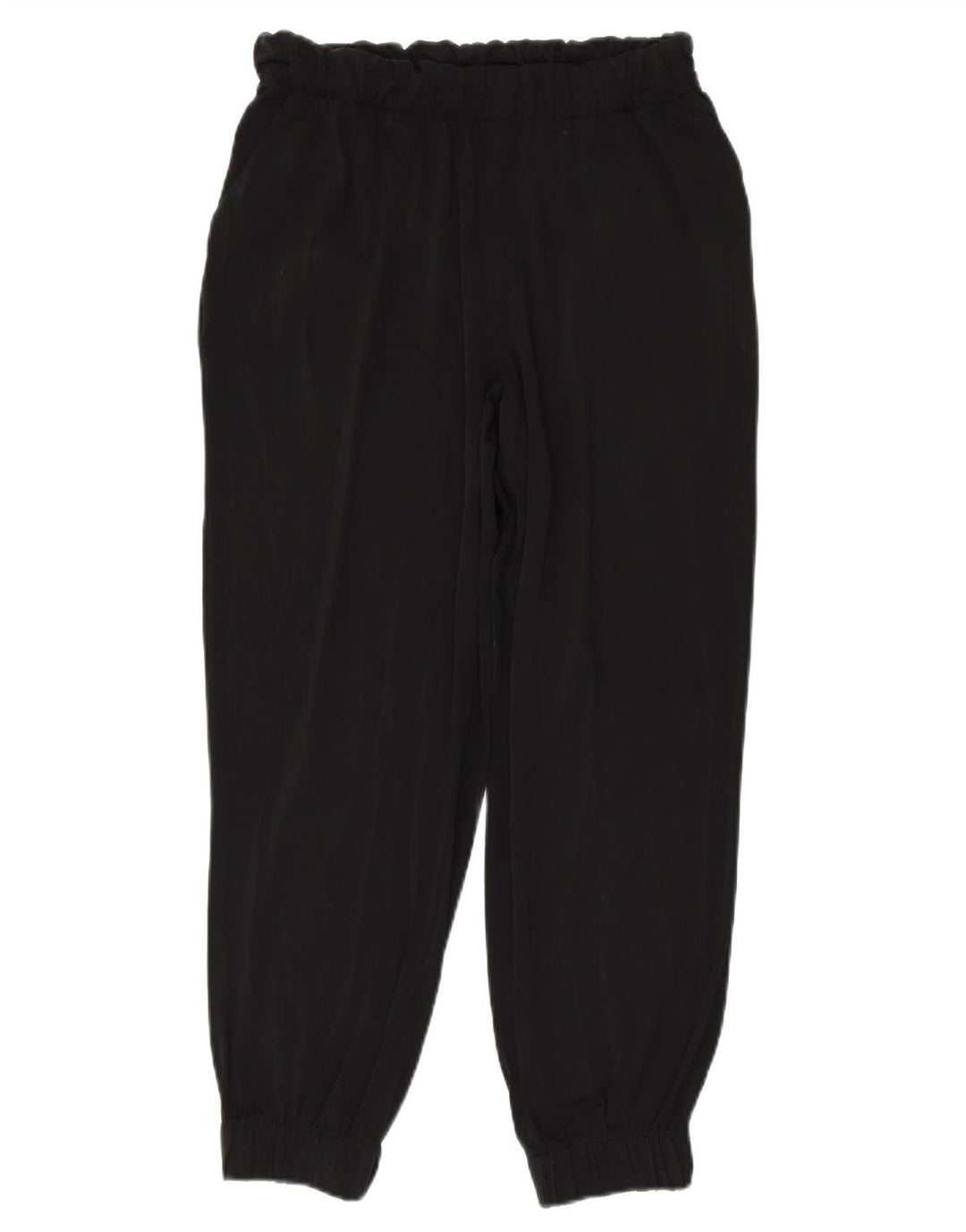 Calça de treino feminina ZARA Joggers UK 12 médio preto