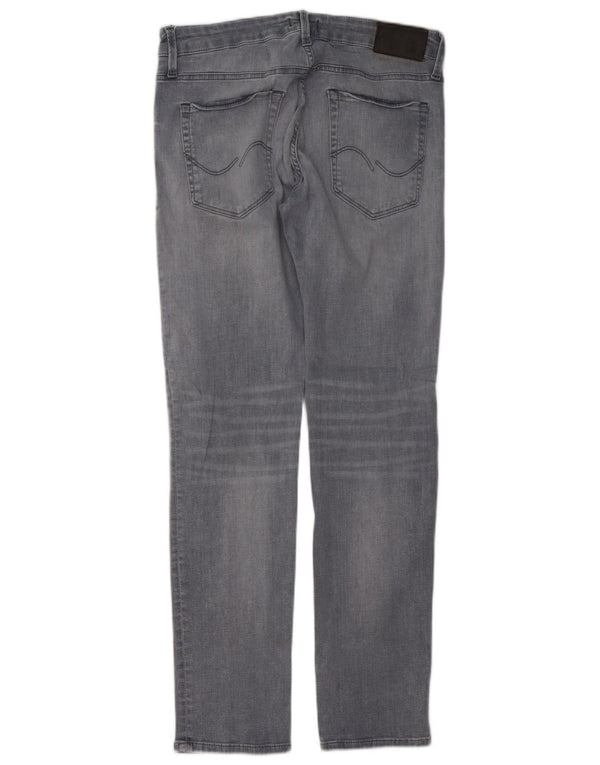 Jeans masculinos Jack & Jones Slim W32 L30 algodão cinza