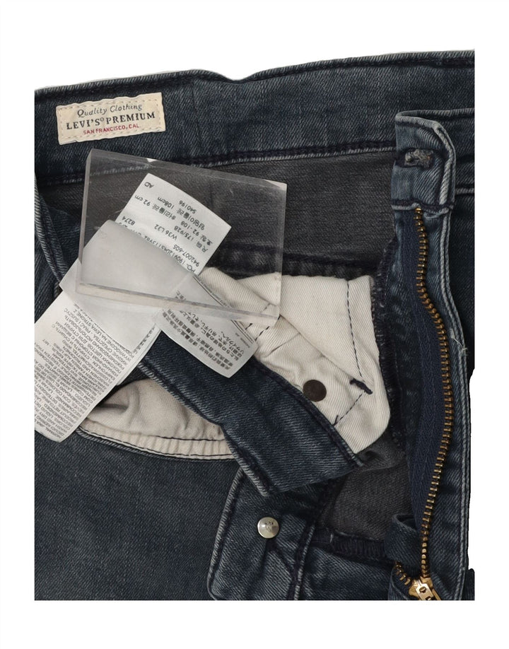 LEVI'S Mens Slim Jeans W36 L29 Blue Cotton Vintage Levi's and Second-Hand Levi's from Messina Hembry 