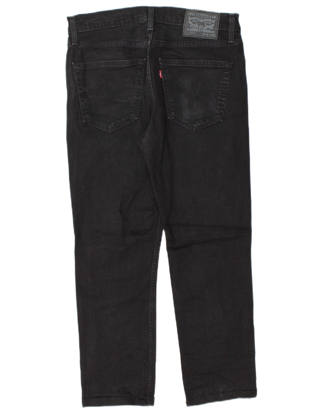 Jeans Levis 511 Slim Masculino W33 L26 Algodão Preto