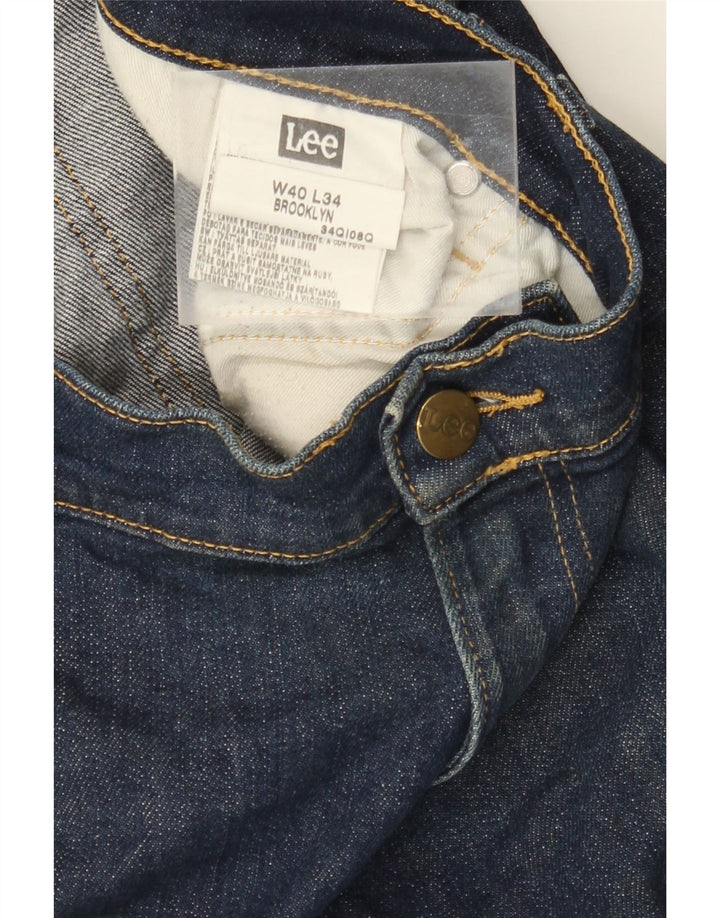 Shorts jeans LEE masculino Brooklyn W40 XL azul marinho algodão