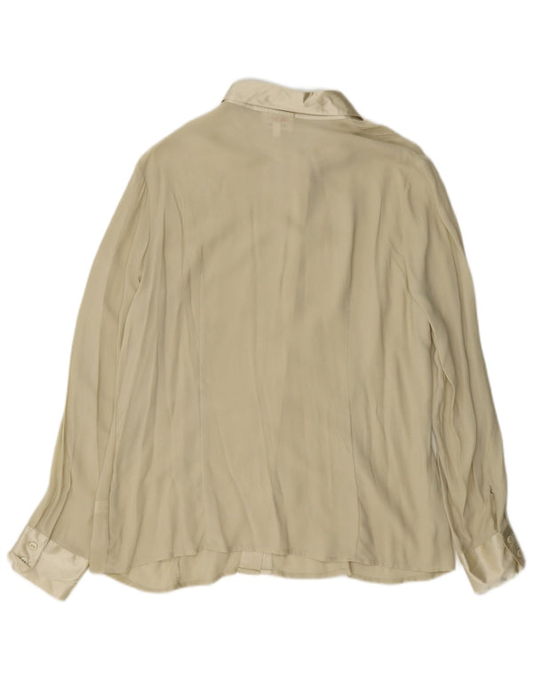 blusa feminina cherie IT 48 XL bege seda