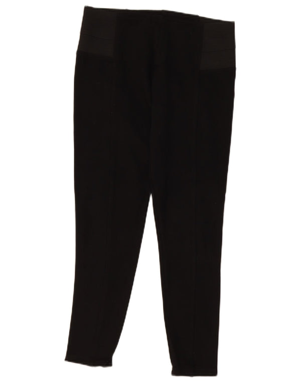 Zara Leggings Mulher UK 14 Grande Preto