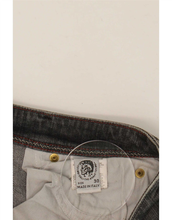 Diesel feminino bootcut jeans W30 L30 algodão cinza