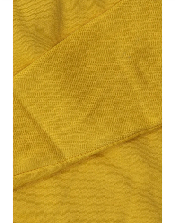 Suéter oversized feminino TOMMY HILFIGER Reino Unido 6 XS algodão amarelo