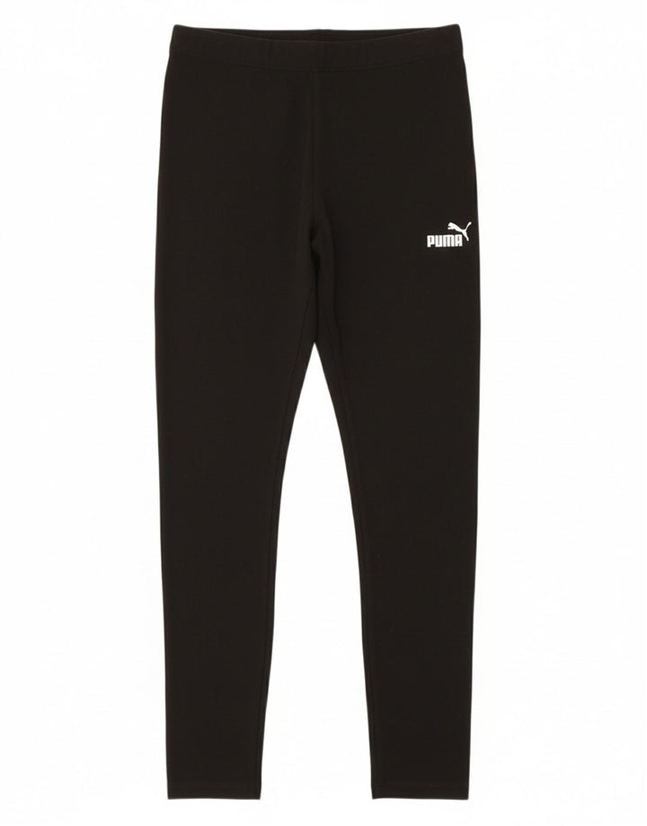 Leggings PUMA para mulher UK 14 grande algodão preto