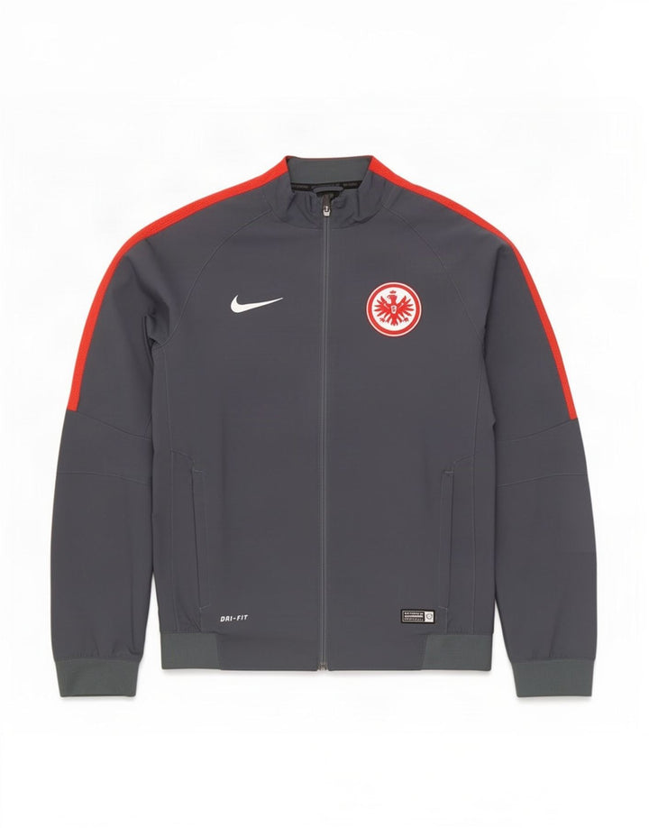 Nike Mens Eintracht Frankfurt Tracksuit Top Jacket Medium Grey Colourblock