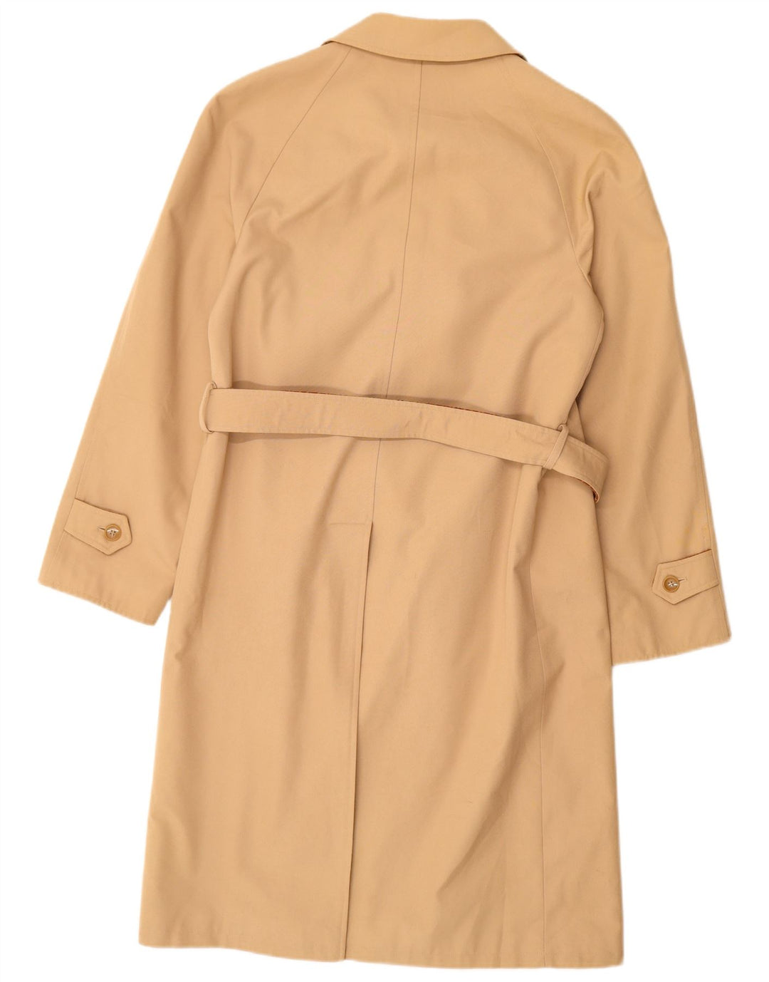 Sobretudo feminino vintage UK 12 bege médio