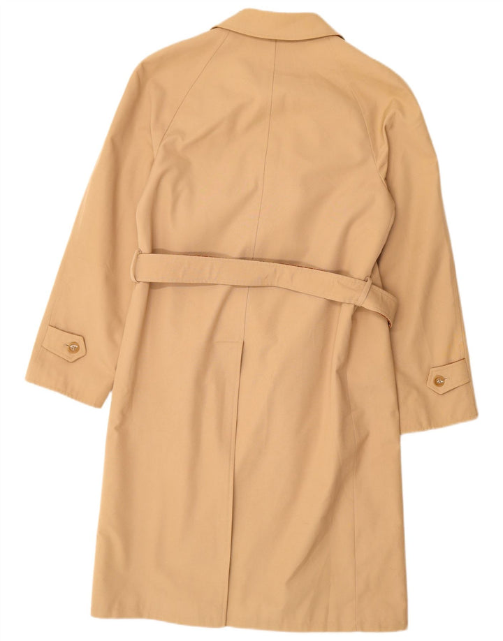 Sobretudo feminino vintage UK 12 bege médio